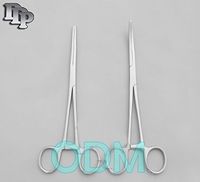ODM Hemostats, Curved 8" and Straight 8"