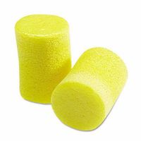 3M 3101060 E7A7R Classic Earplugs, Pillow Paks, Uncorded, Foam, Yellow, 30 Pairs