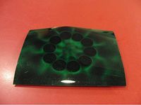 Magnetic Viewing Film - Magnetic Field Viewer - Magnetic Pattern Viewer - 3" X 4"