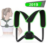 Back Brace Posture Corrector,Valoinus Adjustable Back Brace for Men and Women Discreet Breathable Brace for Upper & Lower Back Pain Relief