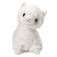 Intelex Warmies Microwavable French Lavender Scented Plush, Llama Warmies, White, 14" X 8" X 4"