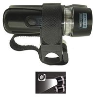 Pmsanzay Mounts LED Wheelchair/Walker/Cane Light with Universal Flex Mount - Hands-Free Safety and Utility Lighting for Mobility & Disability Aid Holder (Black)