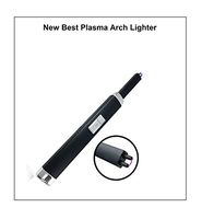 New Best Plasma Arch Lighter – USB Rechargeable, Flameless, Butane-Free, Windproof, Splashproof, Multipurpose Lighter