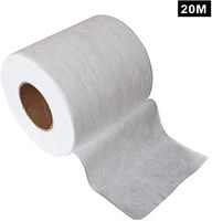 Meltblown Nonwoven Filter Fabric Meltblown Original Cloth Material Filter Fabric Meltblown Nonwoven Fabric Filter Cloth Anti-dust, Anti-Saliva (20M)