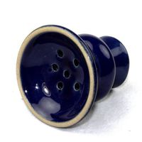 NeverXhale Hookah Accessories: Hookah Shisha Narghile Tobacco Standard Replacement Bowl (Blue)