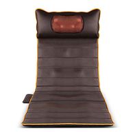 JUFU Cervical Massager Neck Waist Multi-Function Body Shoulder Back Vibration Electric Kneading Household Mattress + Time Switch + 15 Massage Head + Heating Function + 9-Speed Adjustment |