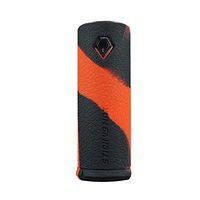 DSC-Mart Texture Case for Smok Stick V9 Max Pen, Anti-Slip Silicone Skin Cover Sleeve Wrap Gel (BlackRed)