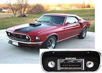 Custom Autosound Stereo compatible with 1967-1973 Ford Mustang, USA-630 II High Power 300 watt AM FM Car Stereo/Radio