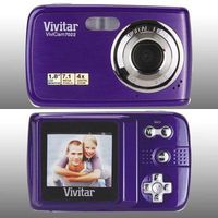 Vivitar Vivicam V7022 7.1MP HD Digital Camera Grape Purple