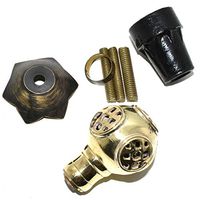 Eve.Store US Navy Diver's Walking Cane Solid Brass Diving Helmet Handle Walking Stick Gift