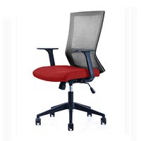 ZLFLD Office Chair Conference Chair Back Soft Comfort Chair Waterproof Back Wash Chair Back Video Game Back Office Swivel Chair Office Chair (Color : Red)