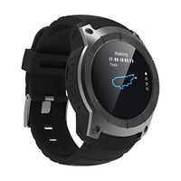 S958 Smart GPS Watch Phone, 1.3 inch MTK2503, Network: 2G, Support SIM Card & GPS & Barometer & Heart Rate Monitor & Pedometer & Sleep Monitor & Bluetooth(Black)