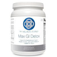 Max GI Detox- Vanilla Delight Nutrient Rich, Low-Allergy & Fructose Free Protein Shake Mix for Detoxification and GI Balance- 14 Servings- 28.64 oz (812 g)