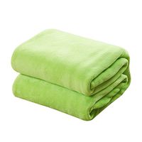 Theoylos Fleece Blanket Throw Lightweight Super Soft Cozy Luxury Bed Blanket Microfiber All Season Warm Sofa Blanket Green