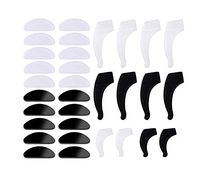 Nose Pads for Eyeglasses 10 Pairs Silicone Nose Pieces 6 Pairs Anti-Slip Glasses Ear Hook Grip