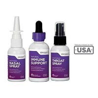 TriGuard Plus Cold & Flu Pack by Oxygen Nutrition | Immune Support, Nasal Spray and Throat Spray