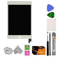 LCD & Digitizer Assembly for Apple iPad Mini 4 (White) with Tool Kit