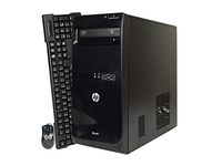 HP Pro 3405 Series Mid Size Tower Computer Desktop PC (AMD A6-3650, 8GB Ram, 2TB Hard Drive, Dual Monitors Support VGA + DVI, Wireless WiFi) Windows 10 (Renewed)