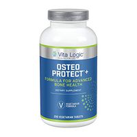 Vita Logic Osteo Protect Plus | Triple Source Calcium with Vitamins K2 & D3, Plus Ipriflavone for Bone & Heart Health Support | 250 Vegetarian Tablets