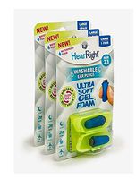 HearRight Ultra Soft Ear Plugs Foam Ear Plugs Soft Ear Plugs (3-Pack) Large