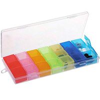 Dickin New Medical Pill Box Holder Drug Medicine Case Organizer Box Storage Container Pill Dispensers & Reminders