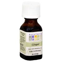 Aura Cacia 100% Pure Essential Oil, Ginger, 0.5-Ounces (Pack of 2)