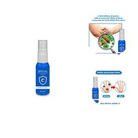 Moliiy Disinfectant Spray, Mini Portable Disinfection Spray Bottle, Alcohol-Free Bacteriostatic Atomizer Pump Bottle (30ml A)