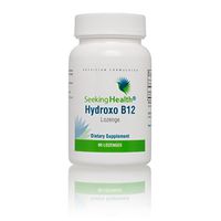 Seeking Health | Hydroxo B12 Vitamin | Vitamin B12 Supplement | B12 Hydroxocobalamin | 60 Lozenges