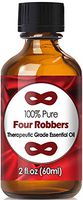 Four Robbers Blend Essential Oil for Diffuser & Reed Diffusers (100% Pure Essential Oil) 60ml