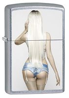 Zippo Lighter: Your Behind - Street Chrome