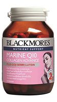 Blackmores Marine Q10 Collagen Advance Plus Goji Berry, Lutein 60 Capsules Dietary Supplement Product