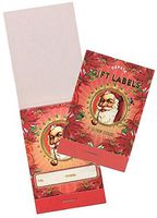 Santa Sleigh to and from Labels - 12 Label Booklet