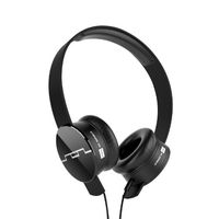 SOL REPUBLIC 1211-01 Tracks On-Ear Interchangeable Headphones with 3-Button Mic and Music Control - Black