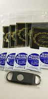Egytree Bundle of 5 Water Pillows for Cigars 5 Zip Lock Plastic Cigar Bags One Cutter