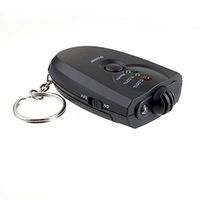 Blood Alcohol Breathalyzer Tester Mini Keychain