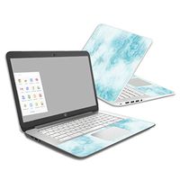 MightySkins Skin Compatible with HP Chromebook 14 (2014) - Blue Marble | Protective, Durable, and Unique Vinyl Decal wrap Cover | Easy to Apply, Remove, and Change Styles | Made in The USA