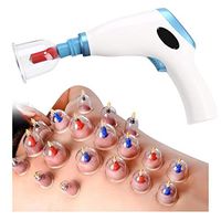 WAOBE Electric Vacuum Cupping Set, Body Cupping Therapy Kit for Anti Cellulite, Body Lymph Drainage, Pain Relief Massage