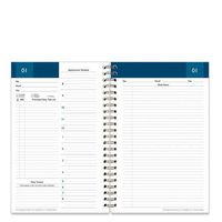 FranklinCovey Classic Daily Undated Wire-Bound 31-Day Planner