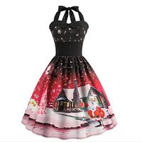 Fudule Women's Stripe Camisole Tight Christmas Dresses for Women Mini Bandage Bodycon Short Casual Dresses for Party Clubwear