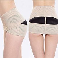 AMXLJNY Newest Women Hip Up Pelvis Correction Belt Braces Postpartum Belly Wrap Belts Relieve Pressure Supports Plus Size S-3xl Size 3XL Black