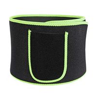 Fenido New Unisex Fat Burning Sweat Campaign Belt Body Sports Belt with Pocket Hip & Waist Supports