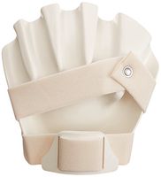 Rolyan Hand-Based Anti-Spasticity Ball Splint, Stabilizer Splint with Palm Arch for Fingers, Thumbs, Wrist, Movement Immobilizer for Therapy, Rehabiliation, Recovery, Left, Large
