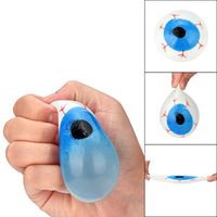 Stress Relief Squeeze Toys,Putars 6cm Decompression Anxiety Relieving Novelty Eyeball Toys, Super Slow Rising,Great Gift for Kids & Adults Pink