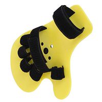 MOIAK Finger Straightener Left Right Hand Health Therapy Training Supports Spasm Apoplexy Extension Board Pain Relief Stroke Splint Hemiplegia Portable with Wrist Strap Separate Plate