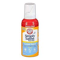 Simply Saline Instant Relief for Everyday Congestion Nasal Mist 4.25 oz (Pack of 2)         