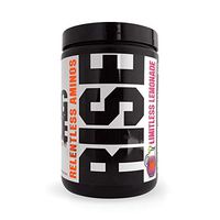 GCode Rise Relentless Aminos (Limitless Lemonade) Recovery Elixir for Muscle Recovery, Electrolytes and Hydration- 30 Servings