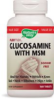 Nature's Way Flexmax Glucosamine Sulfate with MSM Sodium Free, 160 Tablets