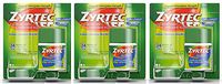 Zyrtec Prescription-Strength Allergy Medicine Tablets With Cetirizine, 70 Count, 10 mg - Pack of 3