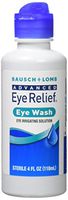 Bausch & Lomb Advanced Eye Relief Eye Wash, 4-Ounce Bottles (Pack of 3)