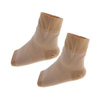 Baosity Plantar Fasciitis Socks Foot Care Compression Sock for Arch Support Women Men Injury Relief, Eases Swelling, Relieves Pain Nude M/L - L